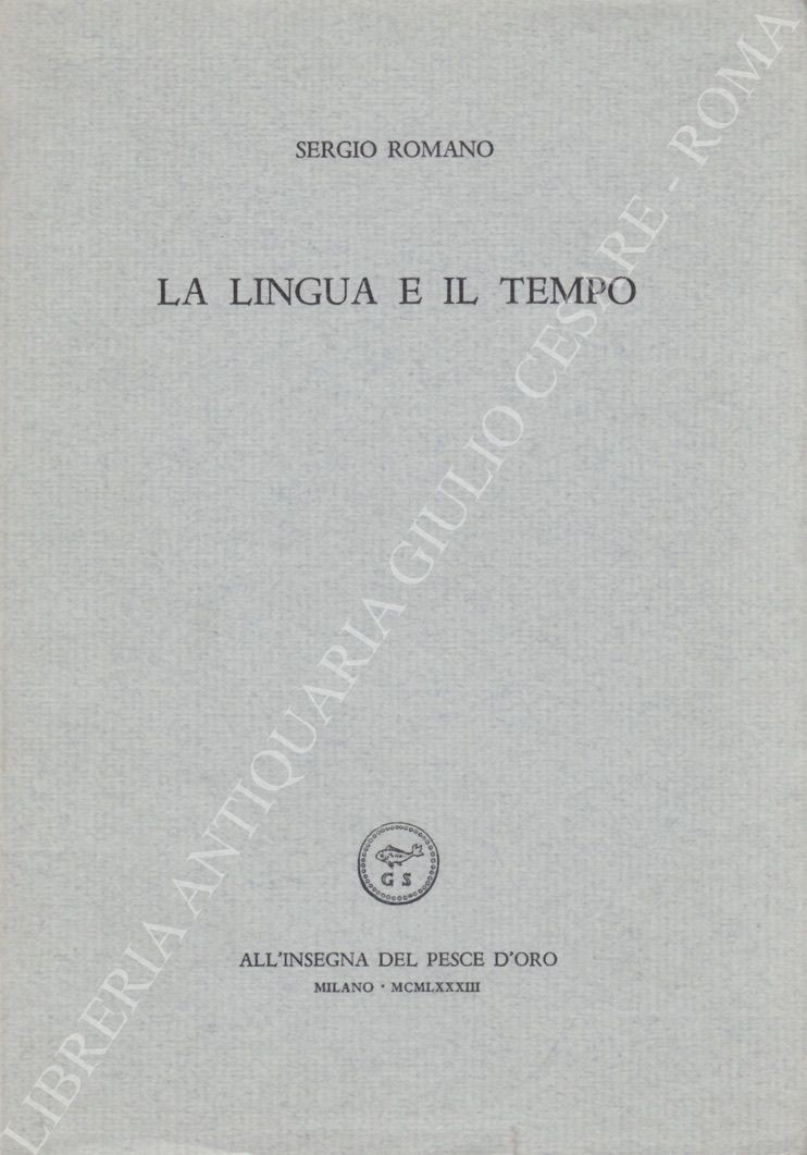 La lingua e il tempo
