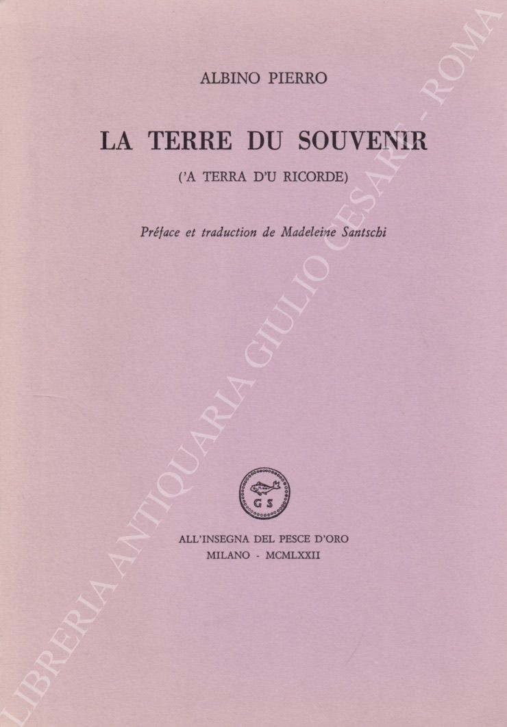 La Terre du souvenir (a terra d'u ricorde)