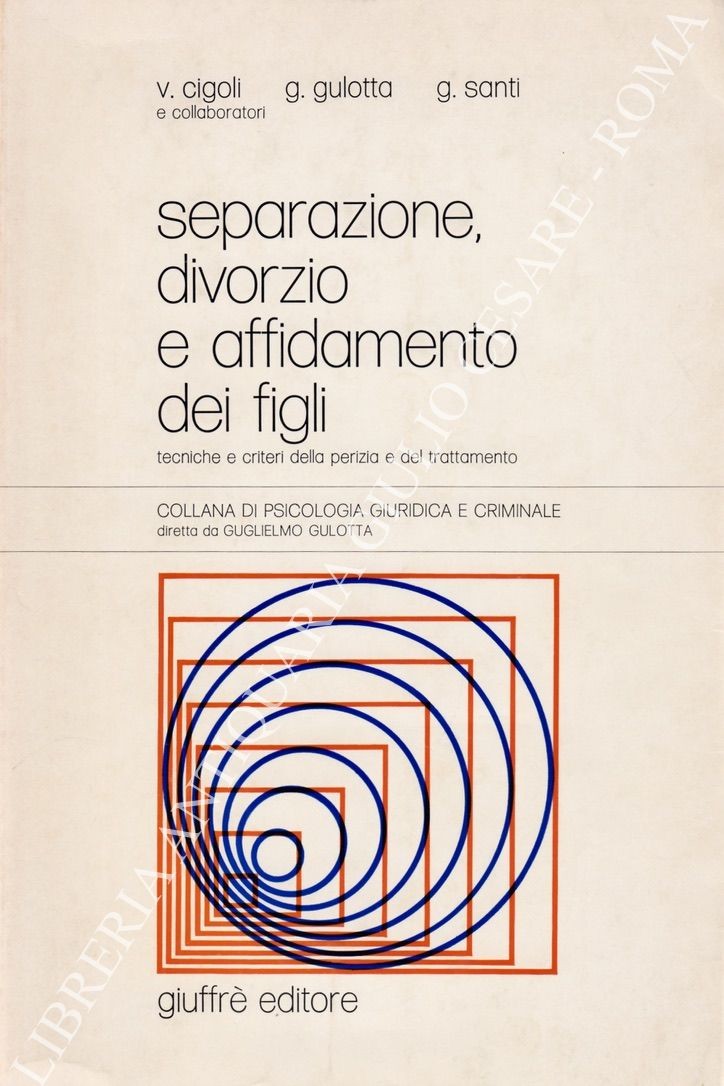 Separazione, divorzio e affidamento dei figli
