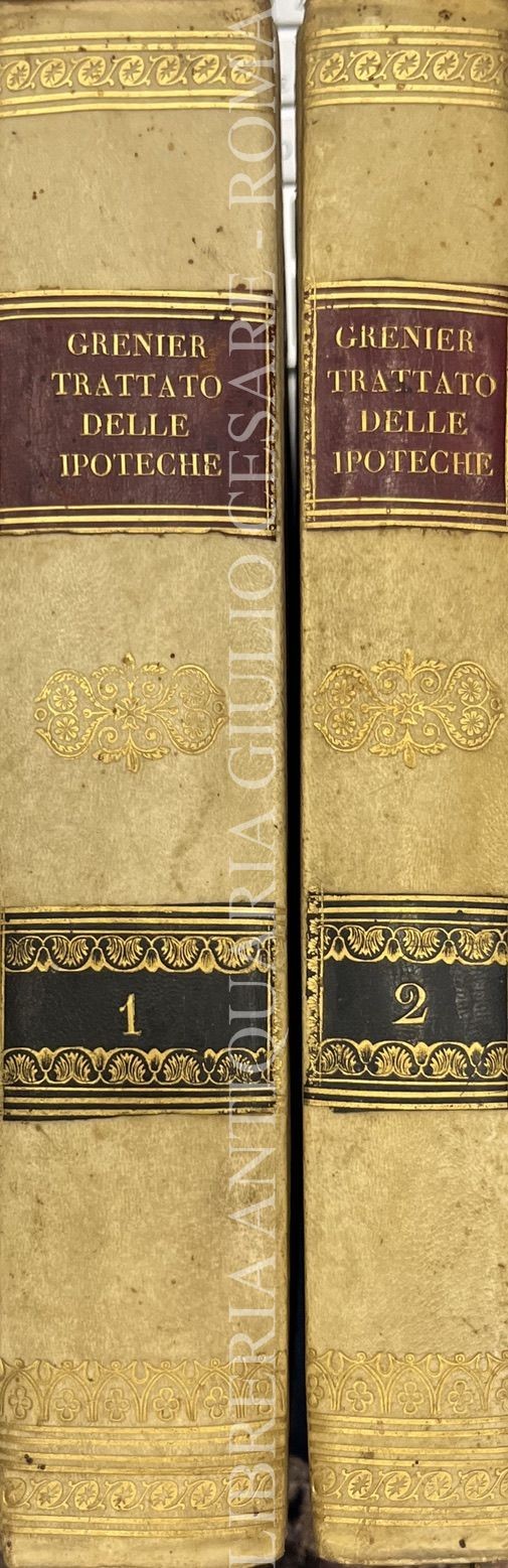 Trattato delle ipoteche