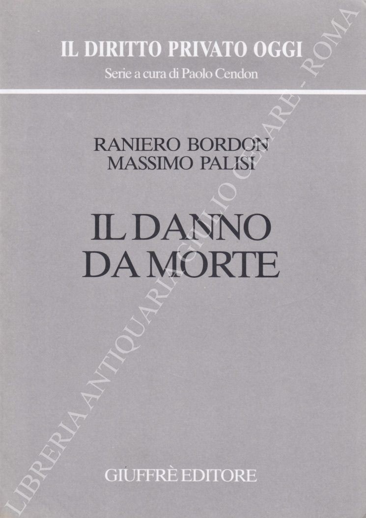 Il danno da morte