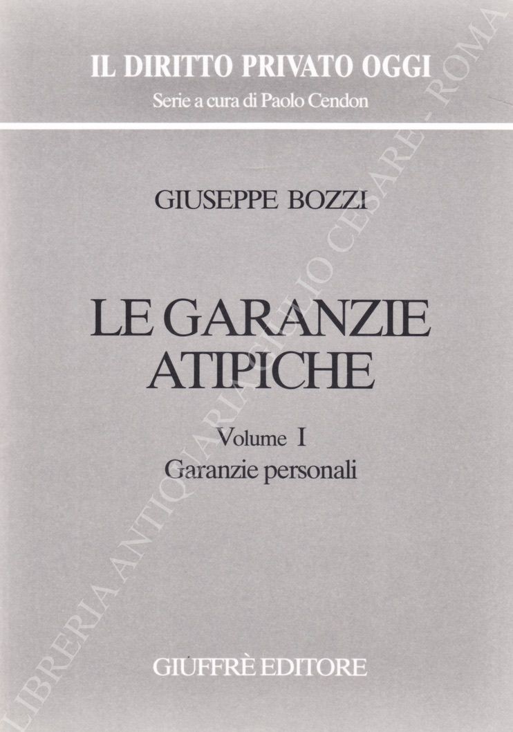 Le garanzie atipiche