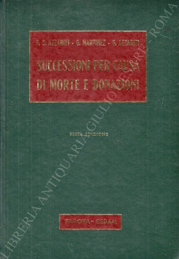 Successioni per causa di morte e donazioni