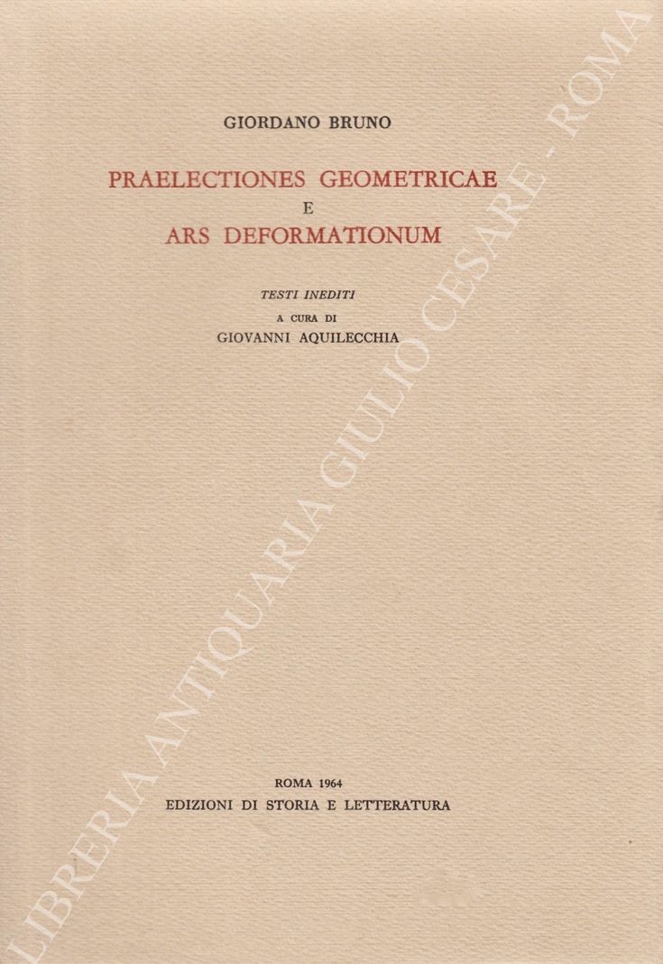 Praelectiones Geometricae e Ars Deformationum