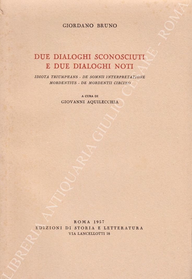 Due dialoghi sconosciuti e due dialoghi noti
