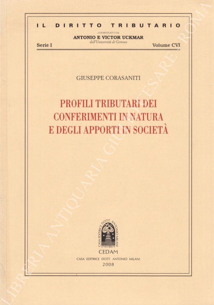 Profili tributari dei conferimenti in natura