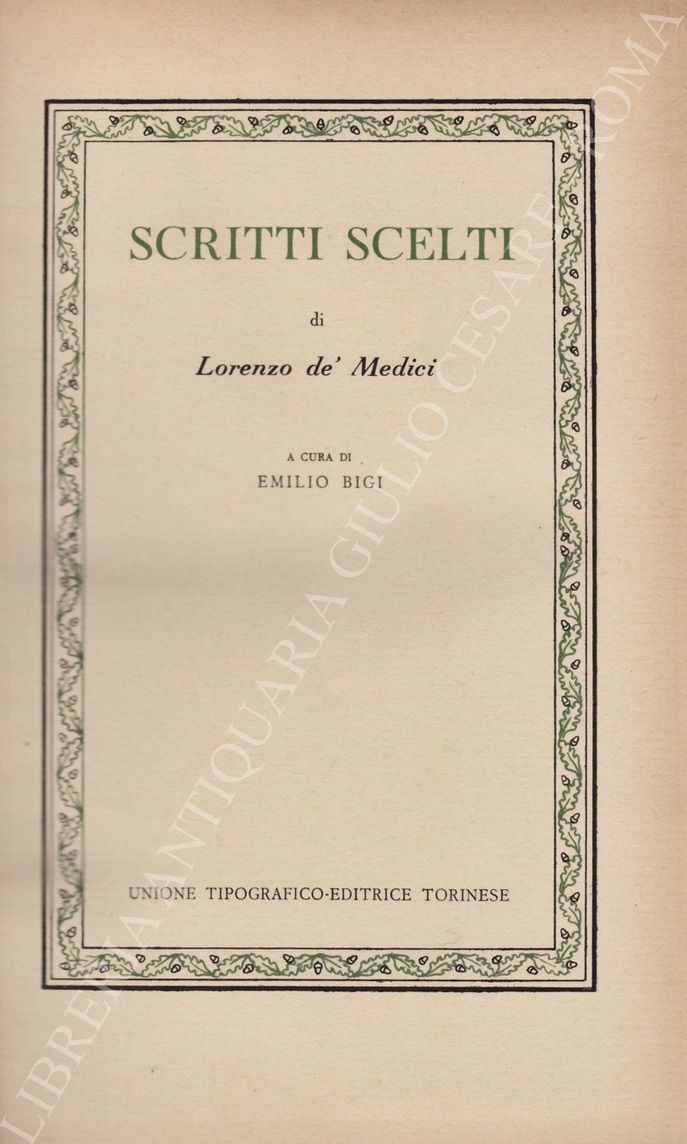 Scritti scelti