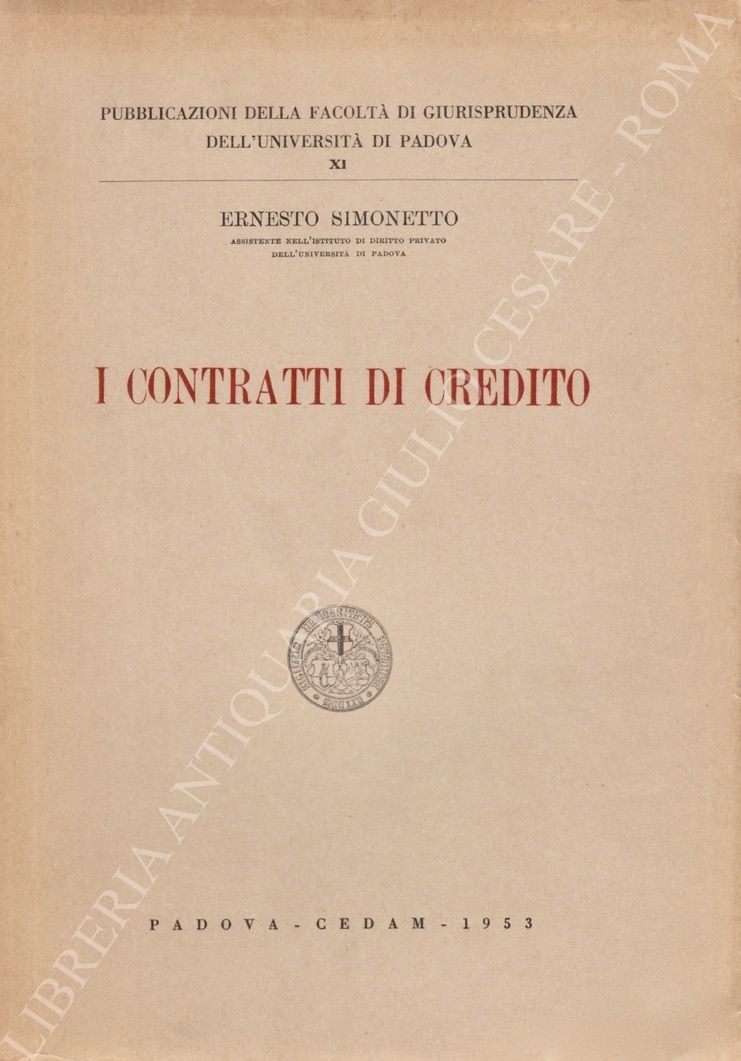 I contratti di credito