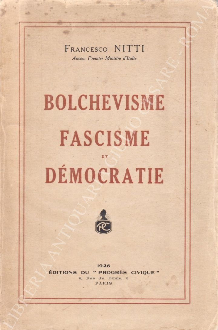 Bolchevisme fascisme et democratie