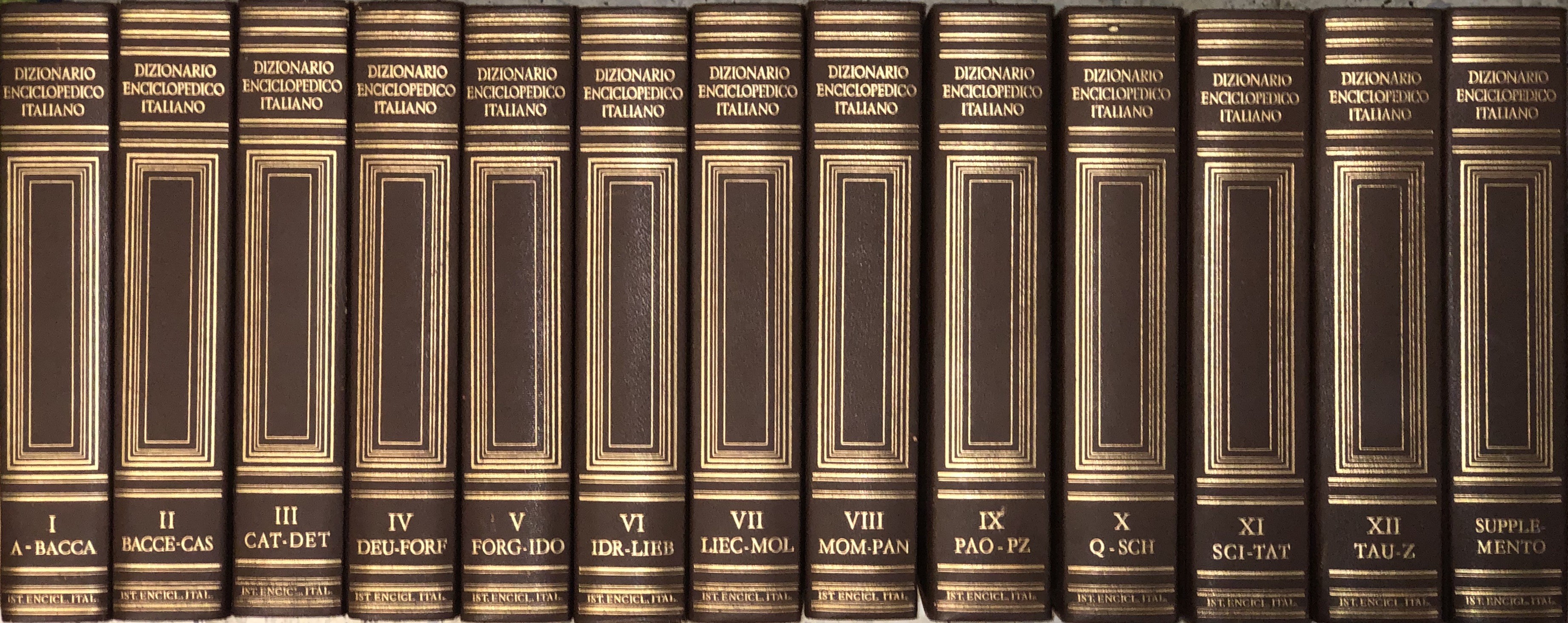 Dizionario enciclopedico italiano