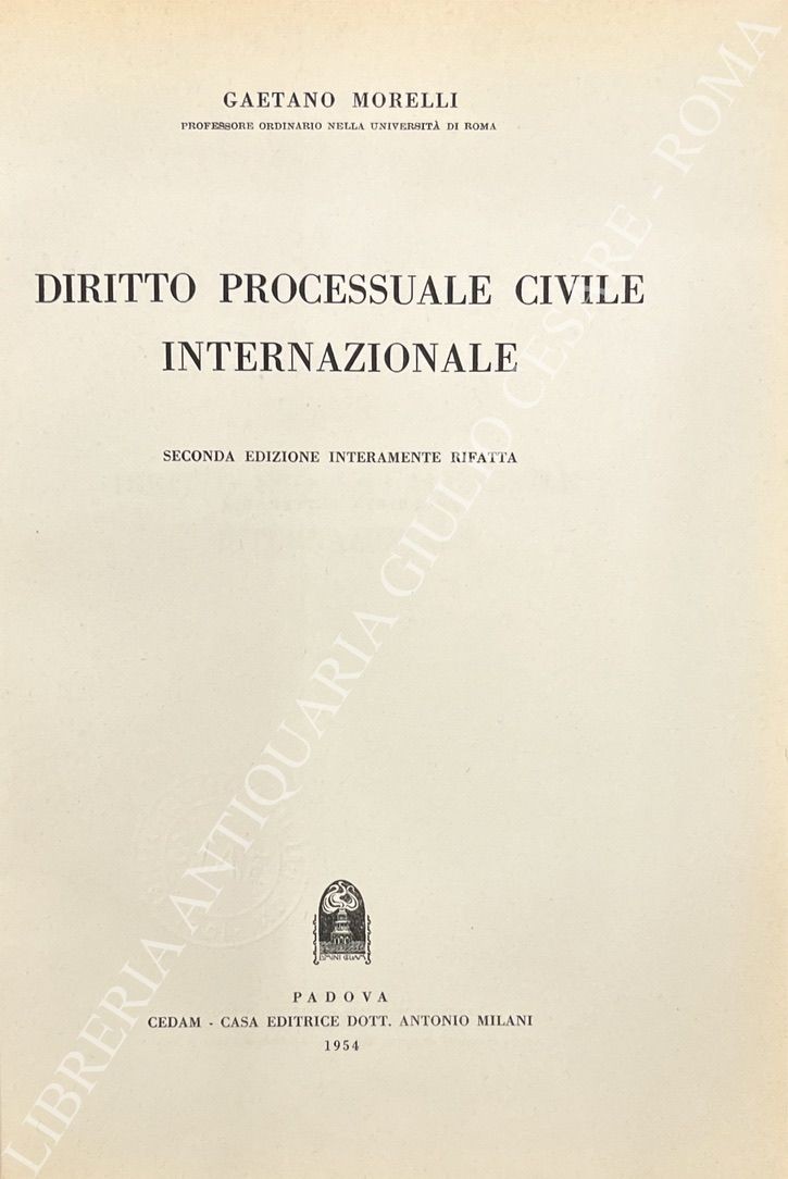 Diritto processuale civile internazionale