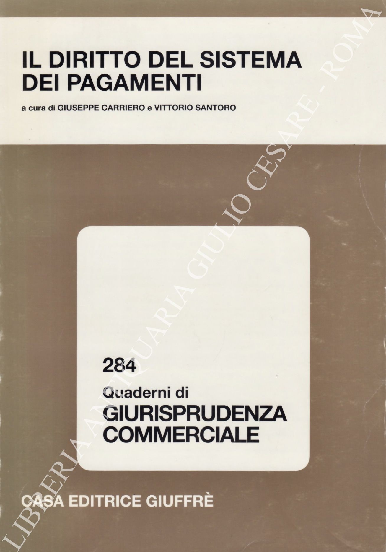 Il diritto del sistema dei pagamenti