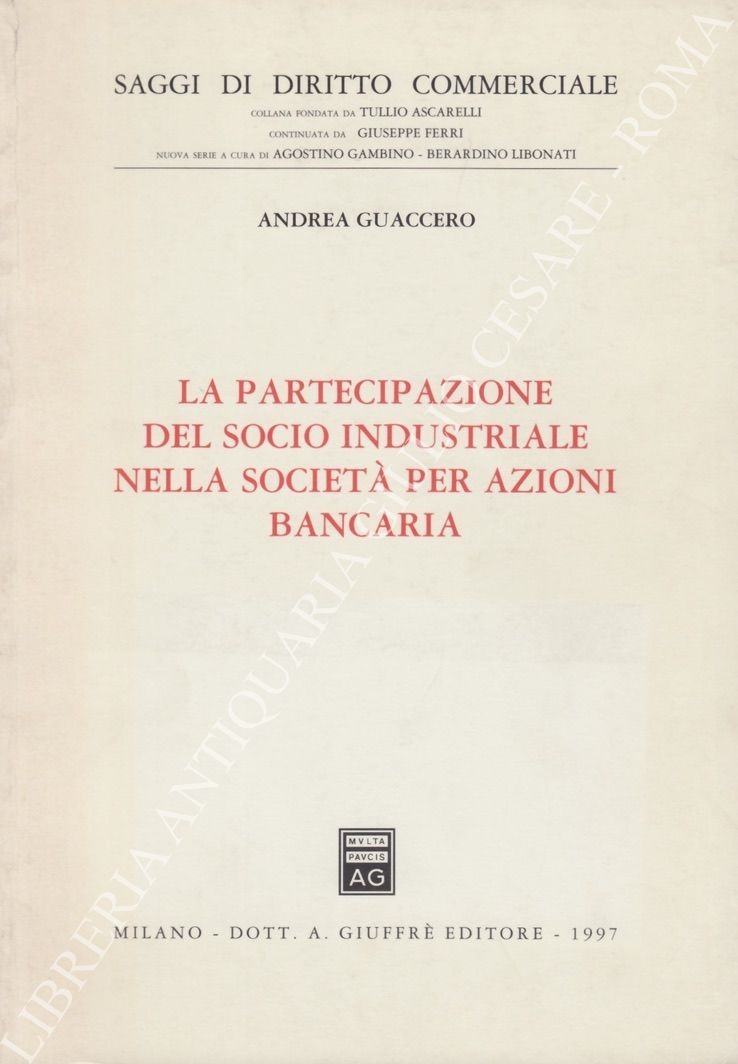 La partecipazione del socio industriale nella società