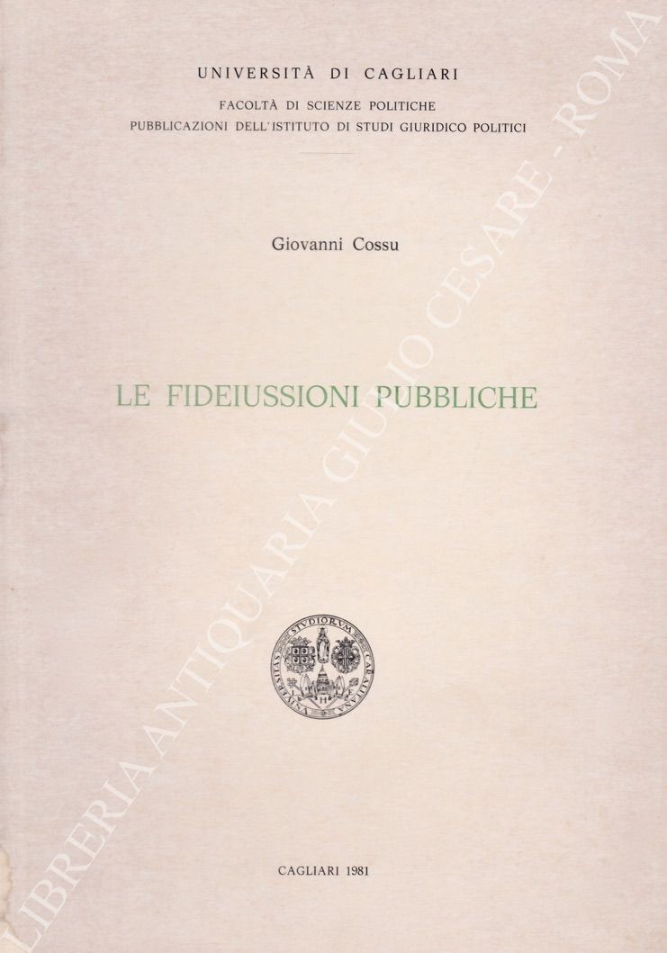 Le fideiussioni pubbliche