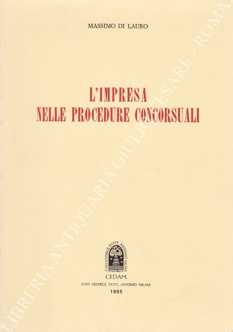 L'impresa nelle procedure concorsuali