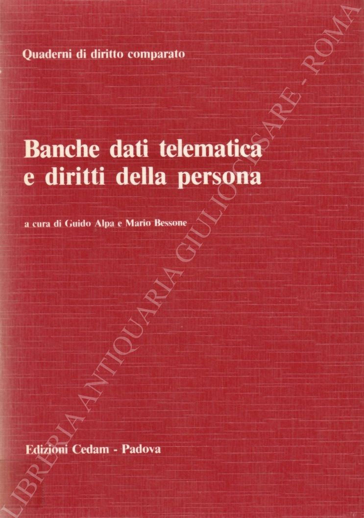 Banche dati telematica e diritti della persona