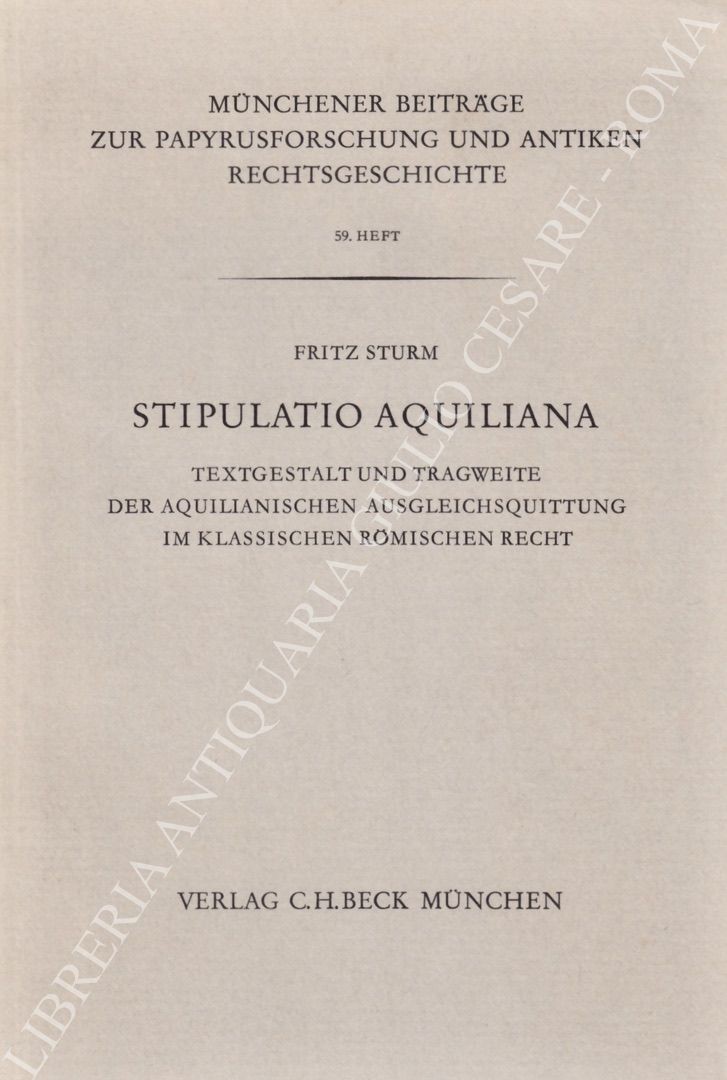 Stipulatio aquiliana