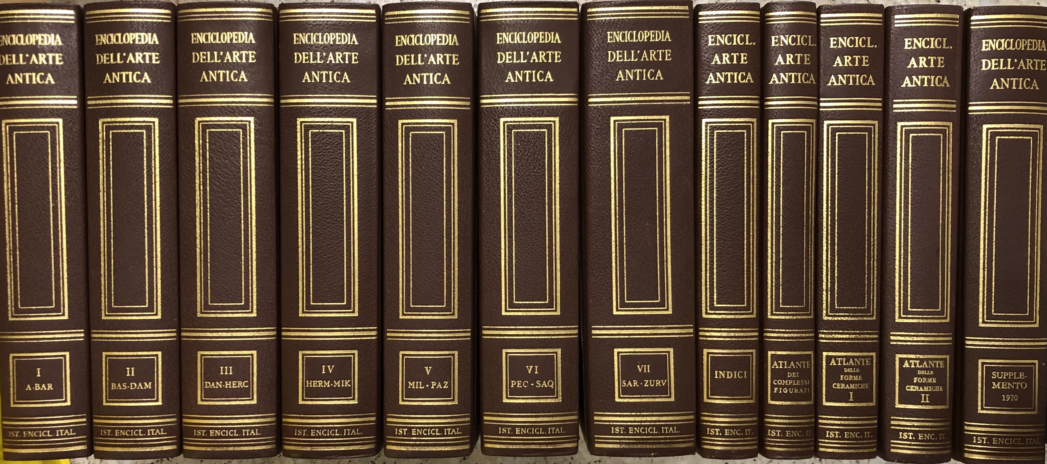 Enciclopedia dell'Arte Antica. Classica e Orientale