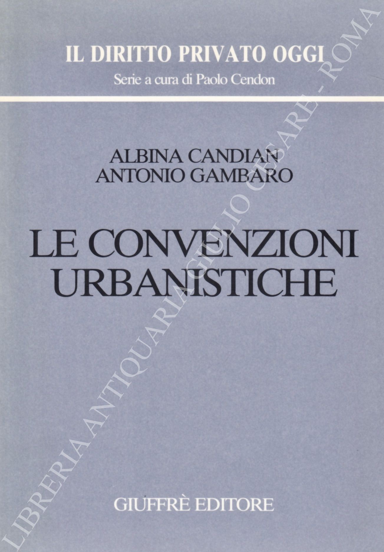 Le convenzioni urbanistiche