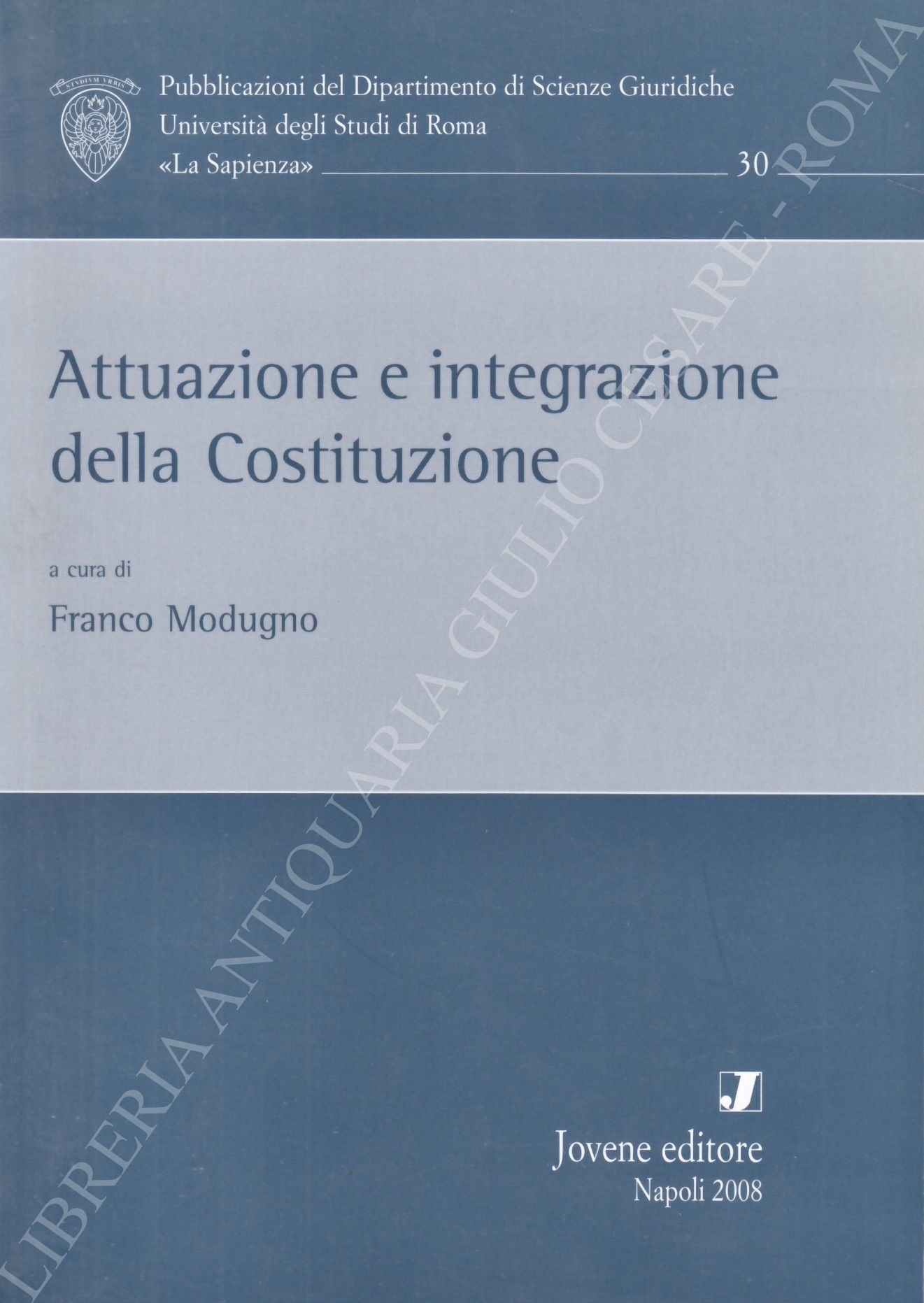 Attuazione e integrazione della Costituzione