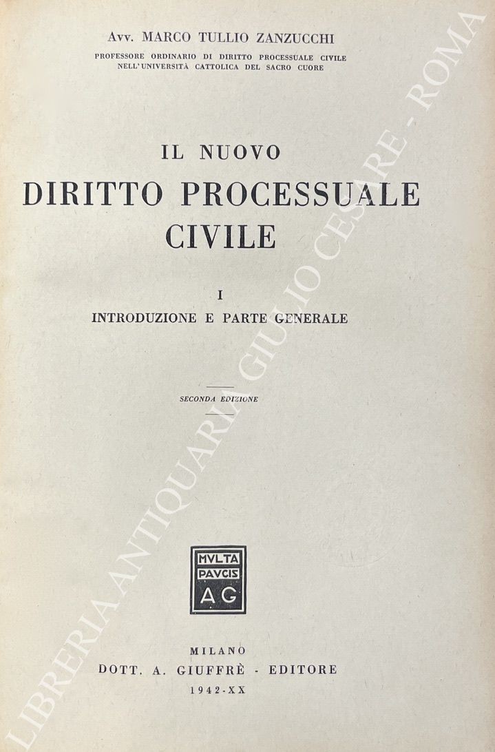 Il nuovo diritto processuale civile