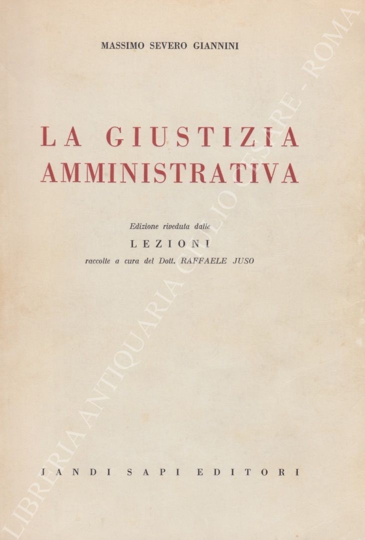 La giustizia amministrativa