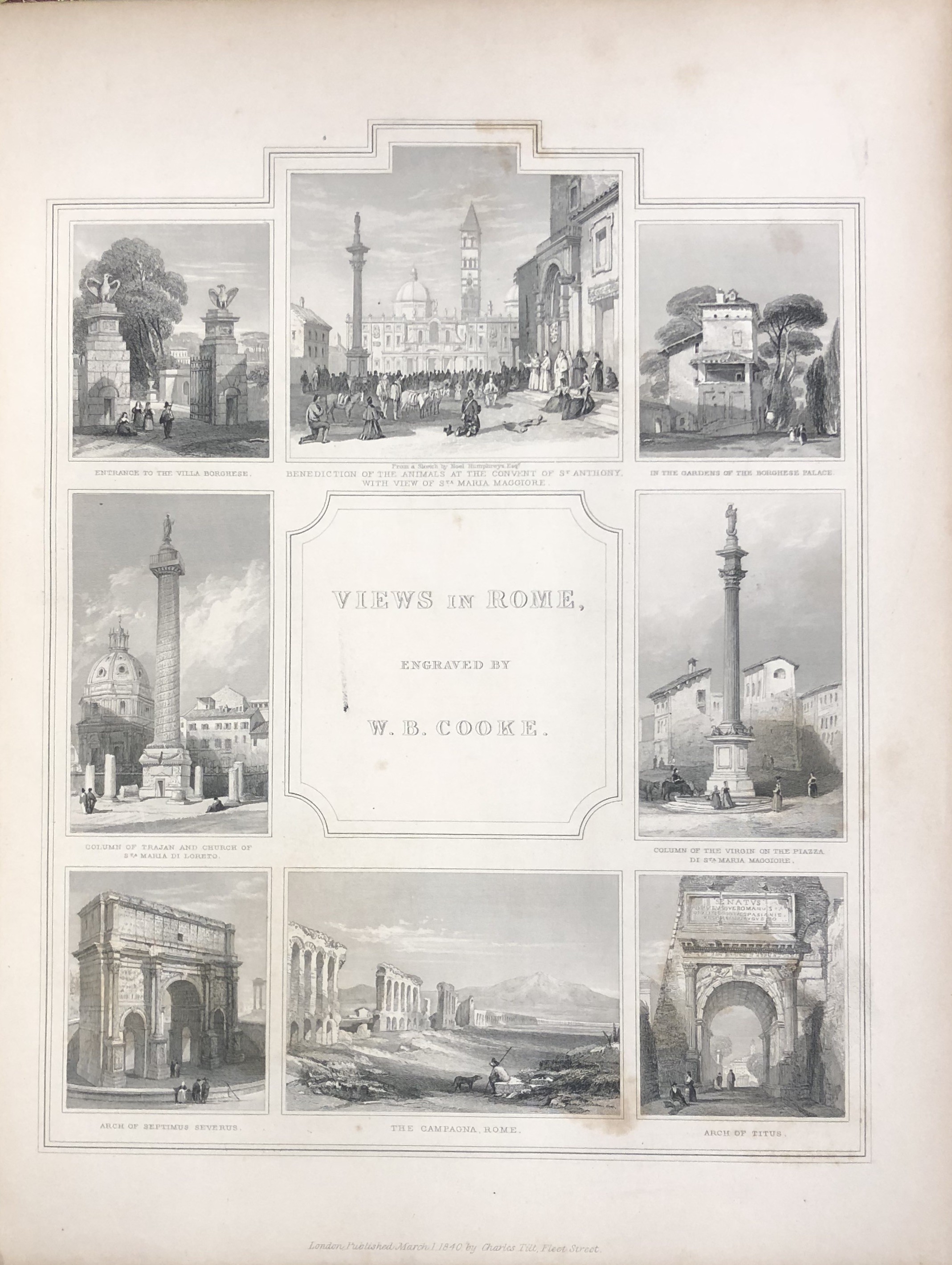 Rome and its surrounding scenery