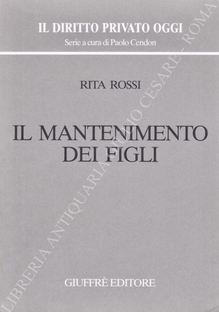 Il mantenimento dei figli