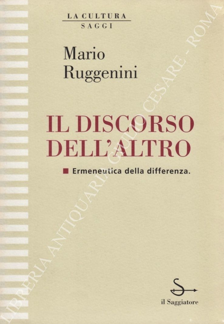 Il discorso dell'altro