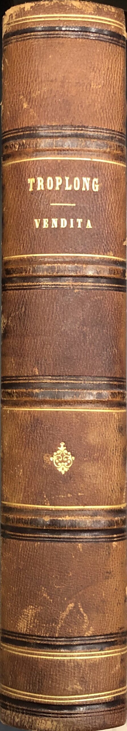 Della vendita ovvero comentario sul titolo VI libro III del Codice Civile