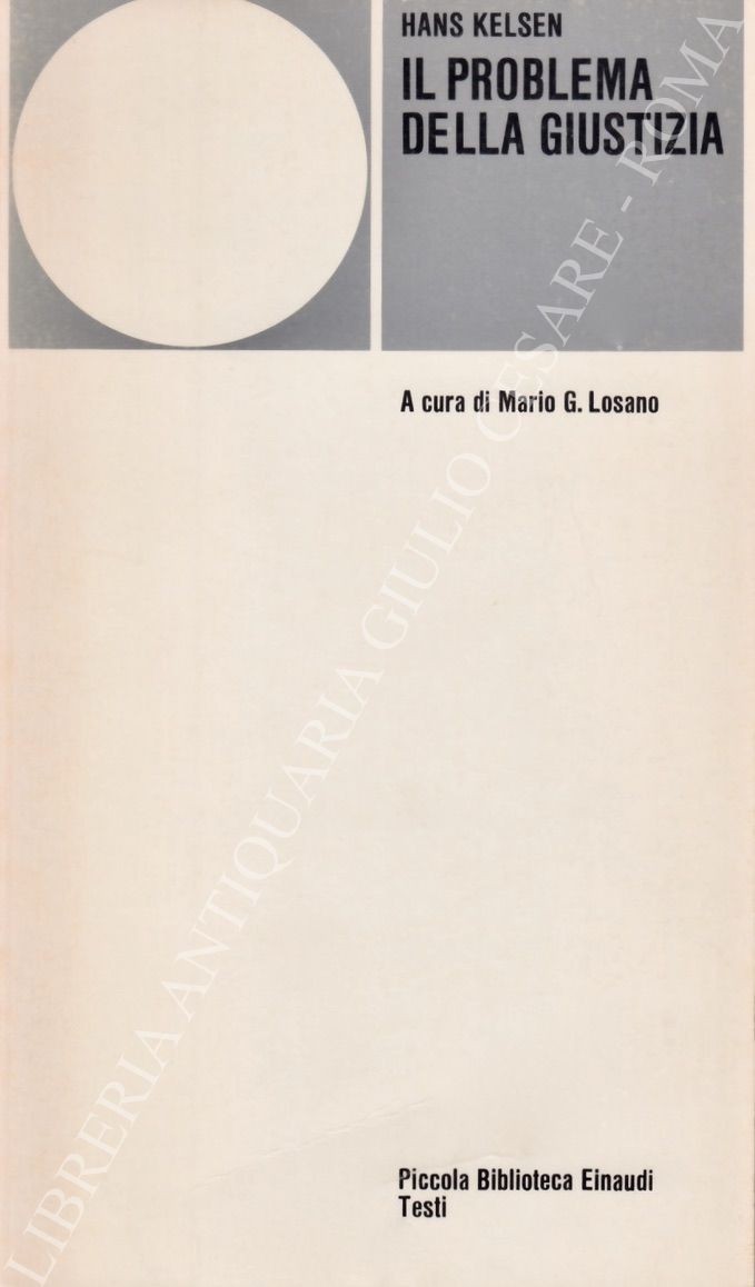 Il problema della giustizia