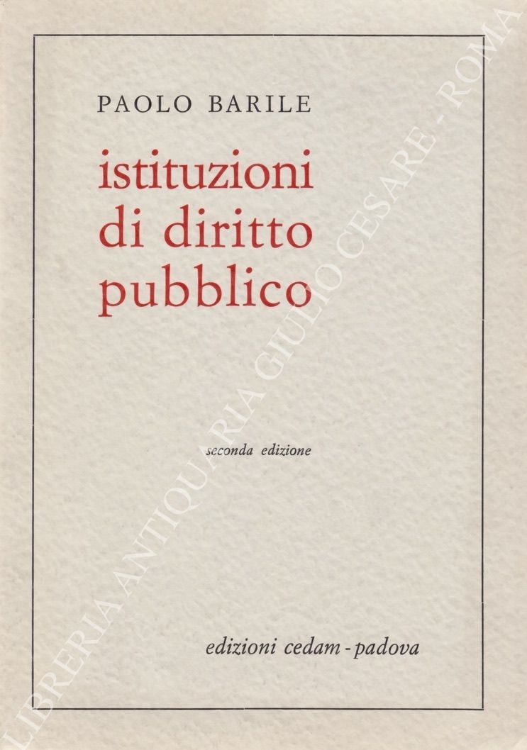 Istituzioni di diritto pubblico