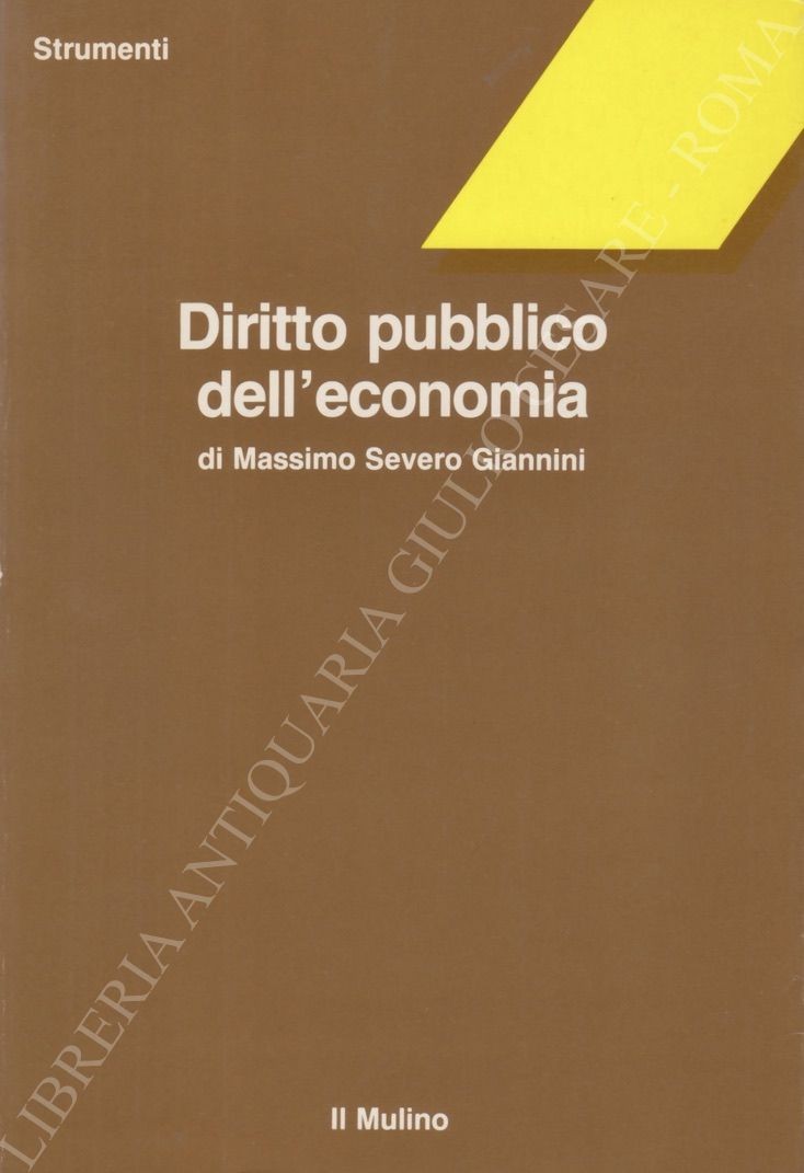 Diritto pubblico dell'economia