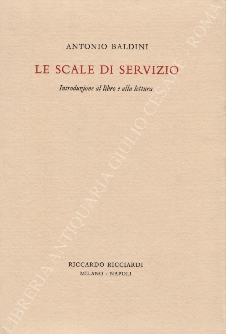 Le scale di servizio
