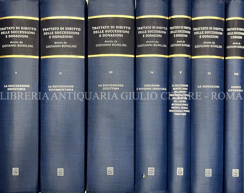 Trattato di diritto delle successioni e donazioni