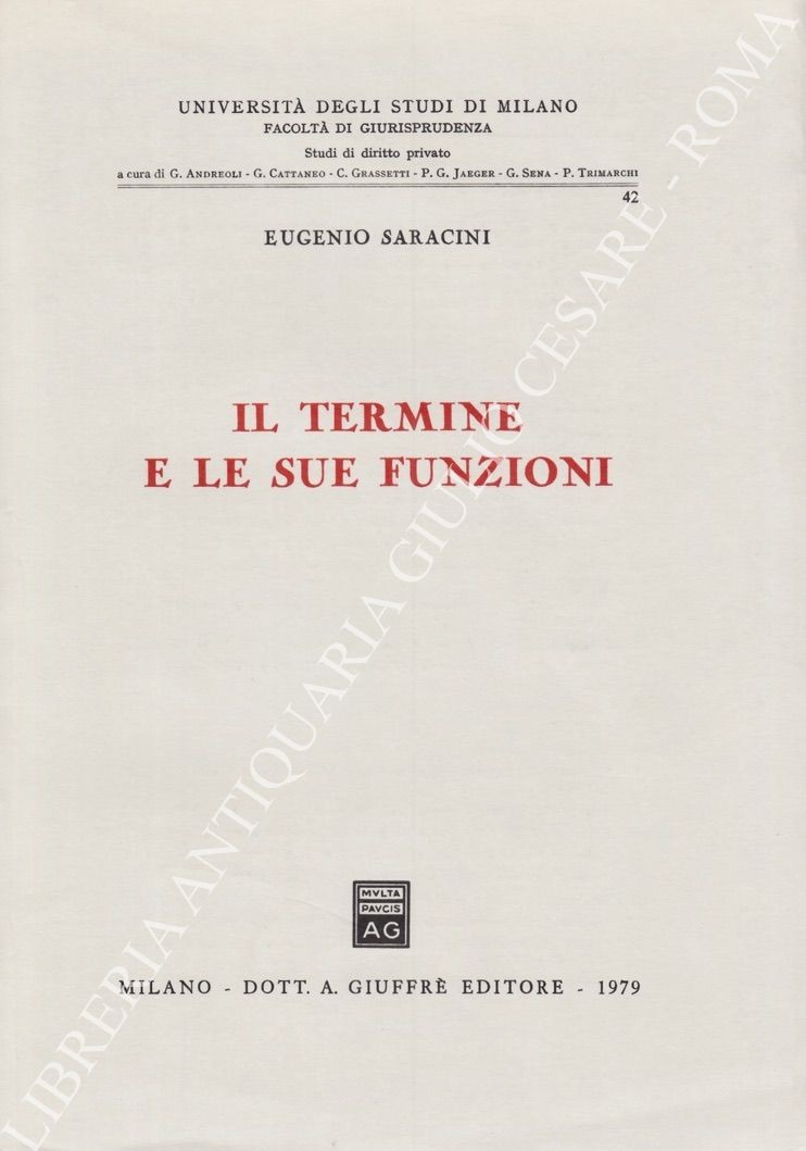 Il termine e le sue funzioni