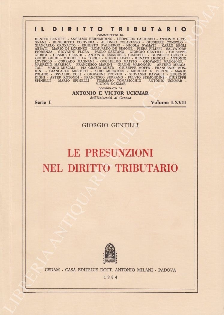 Le presunzioni nel diritto tributario