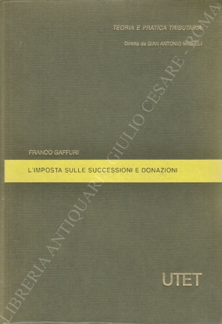 L'imposta sulle successioni e donazioni