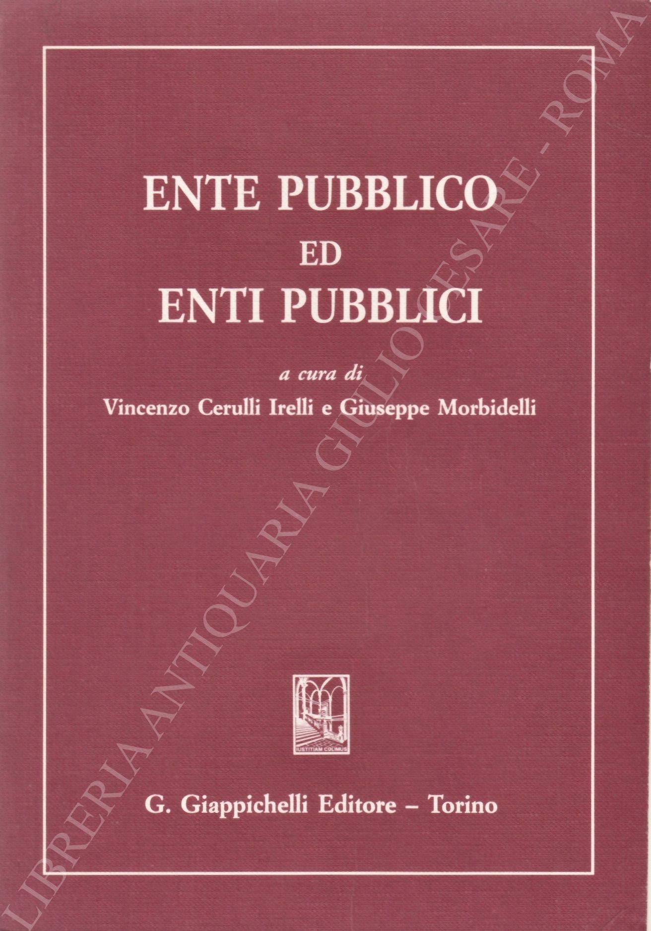 Ente pubblico ed enti pubblici
