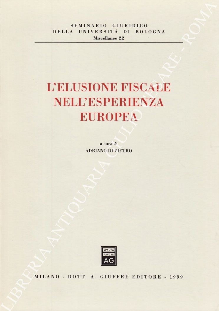L'elusione fiscale nell'esperienza europea