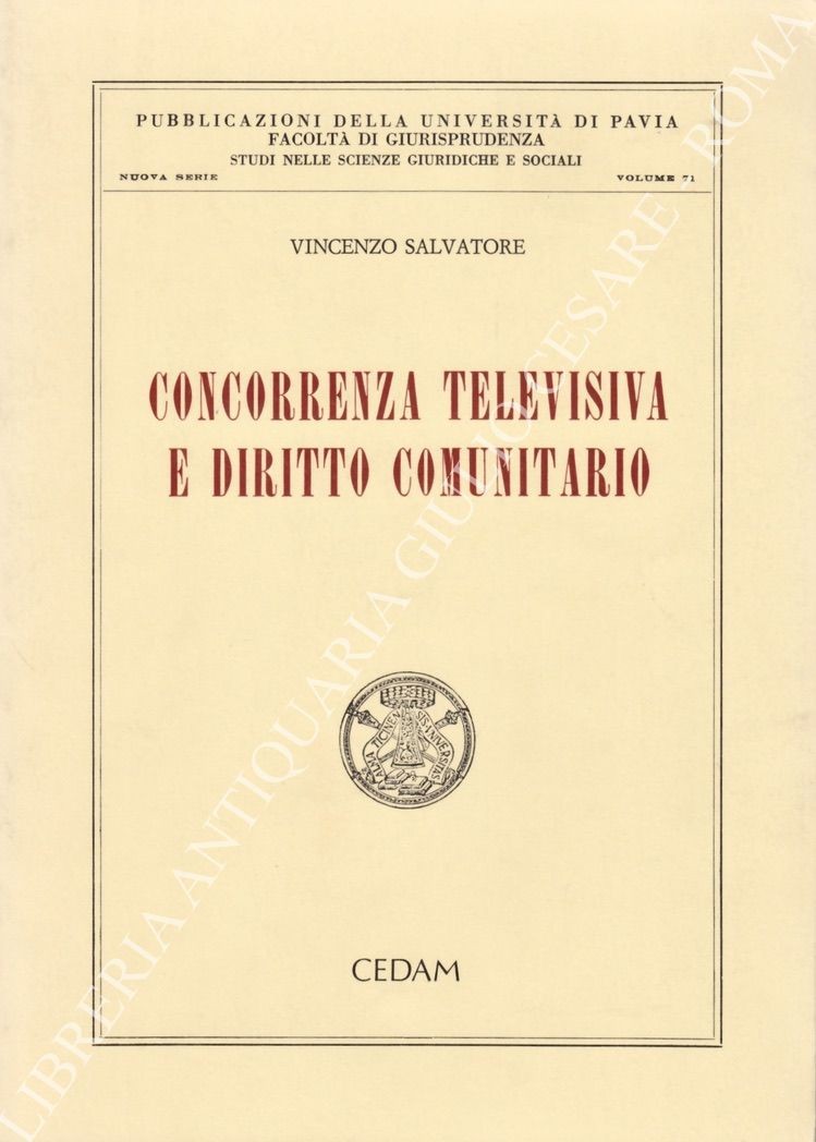 Concorrenza televisiva e diritto comunitario