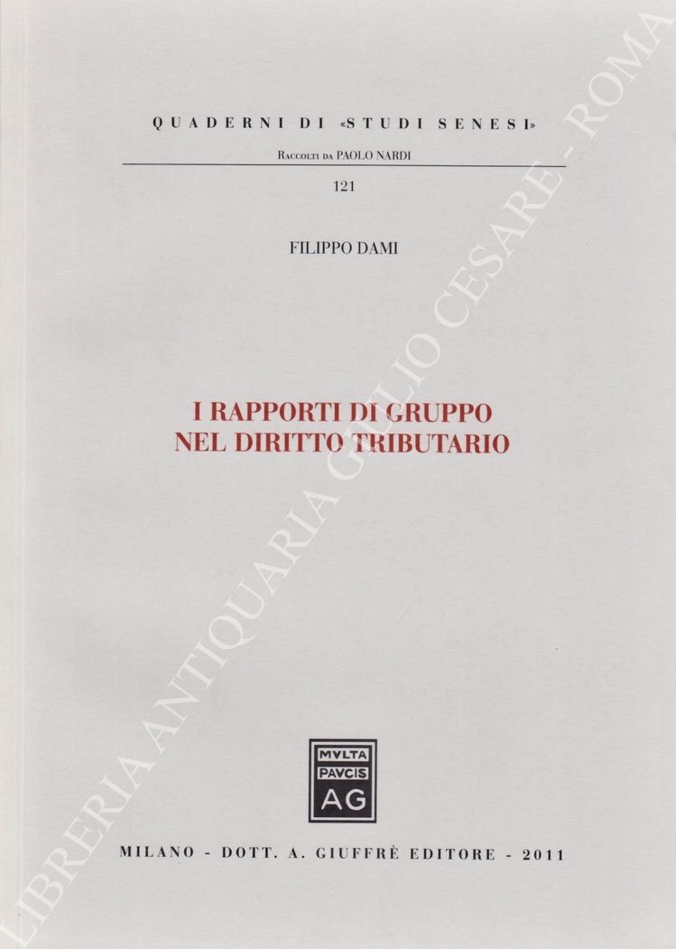 I rapporti di gruppo nel diritto tributario