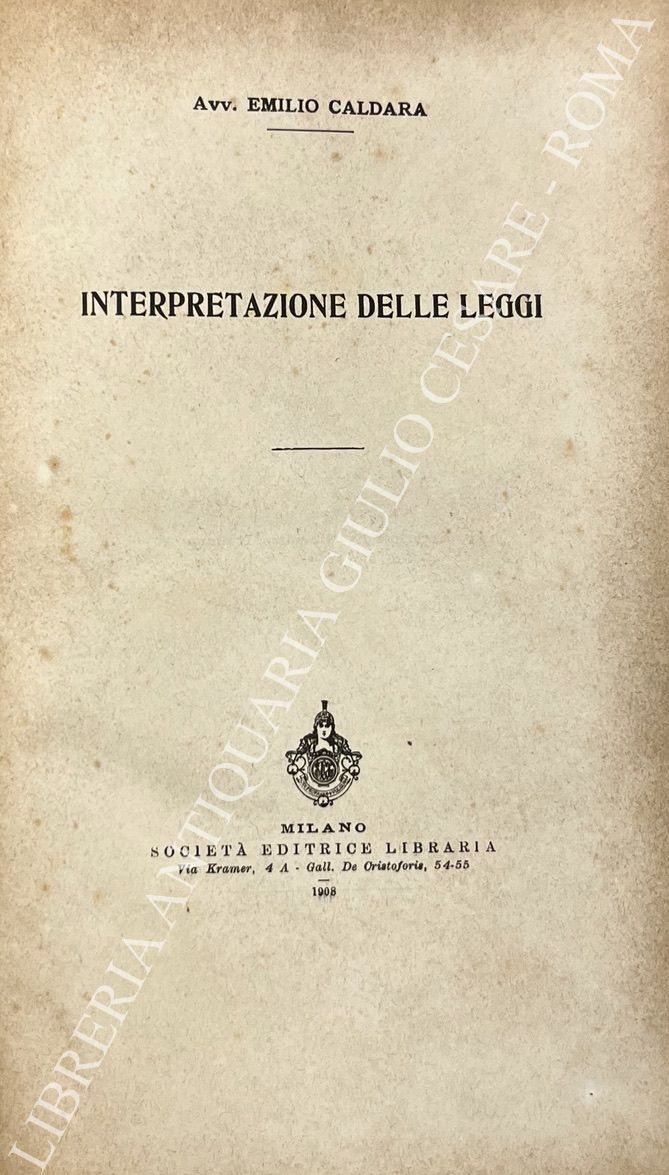 Interpretazione delle leggi