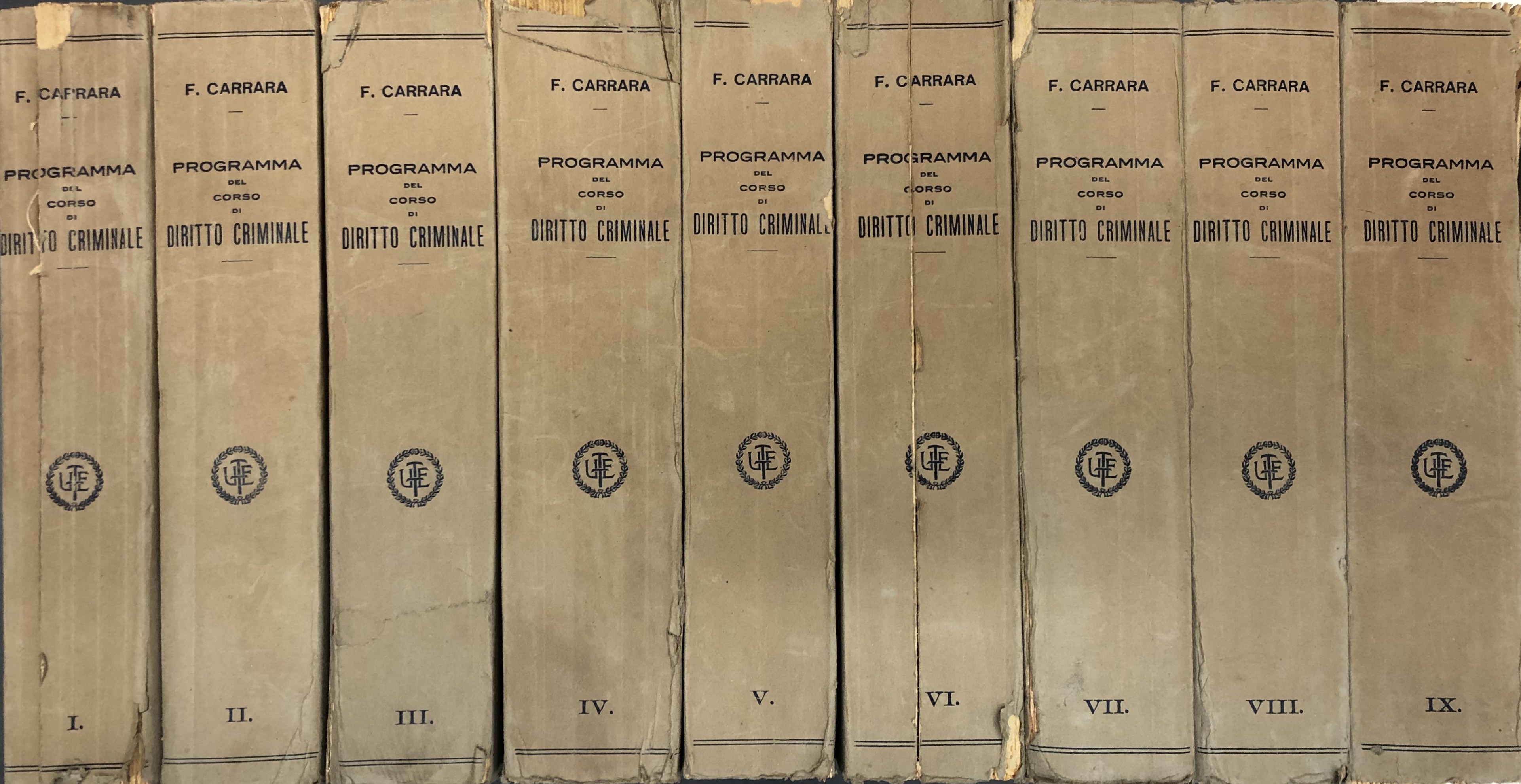 Programma del corso di diritto criminale