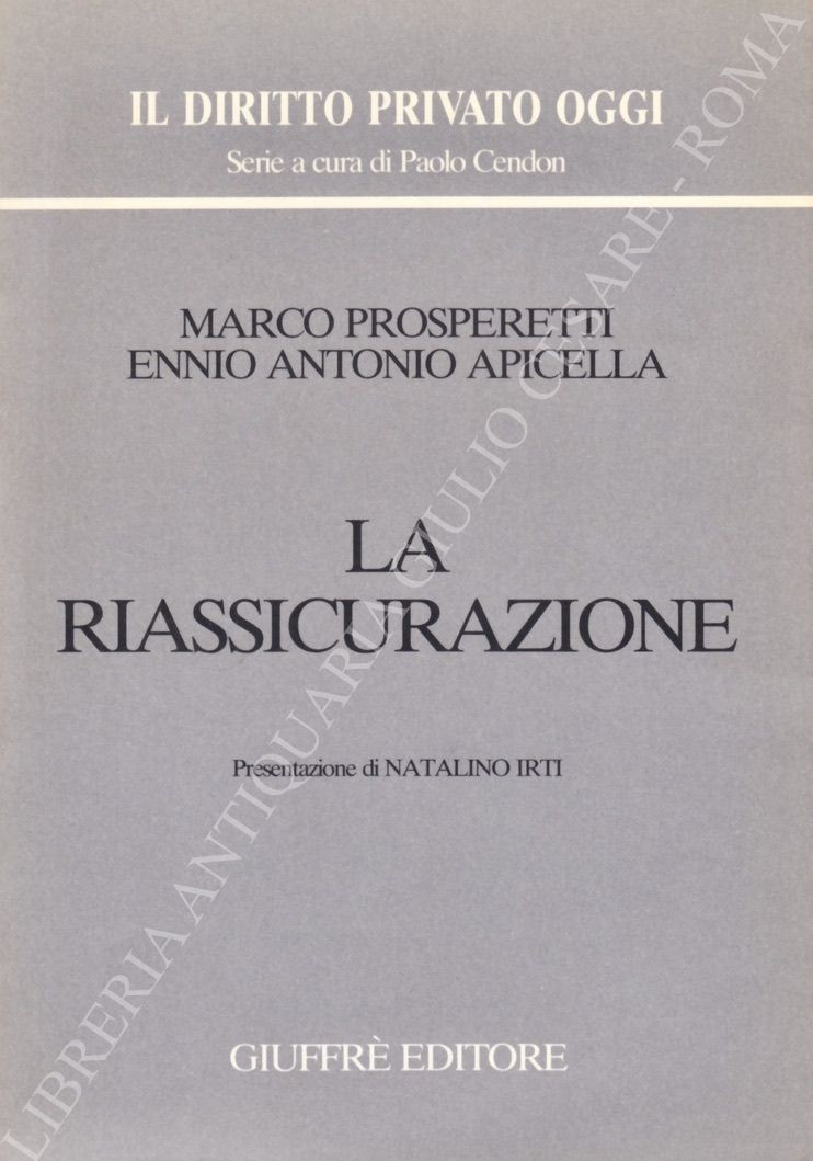 La riassicurazione