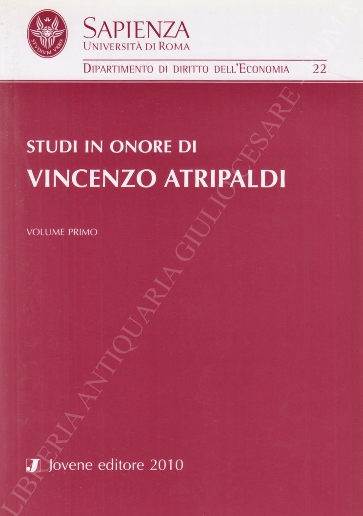 Studi in onore di Vincenzo Atripaldi