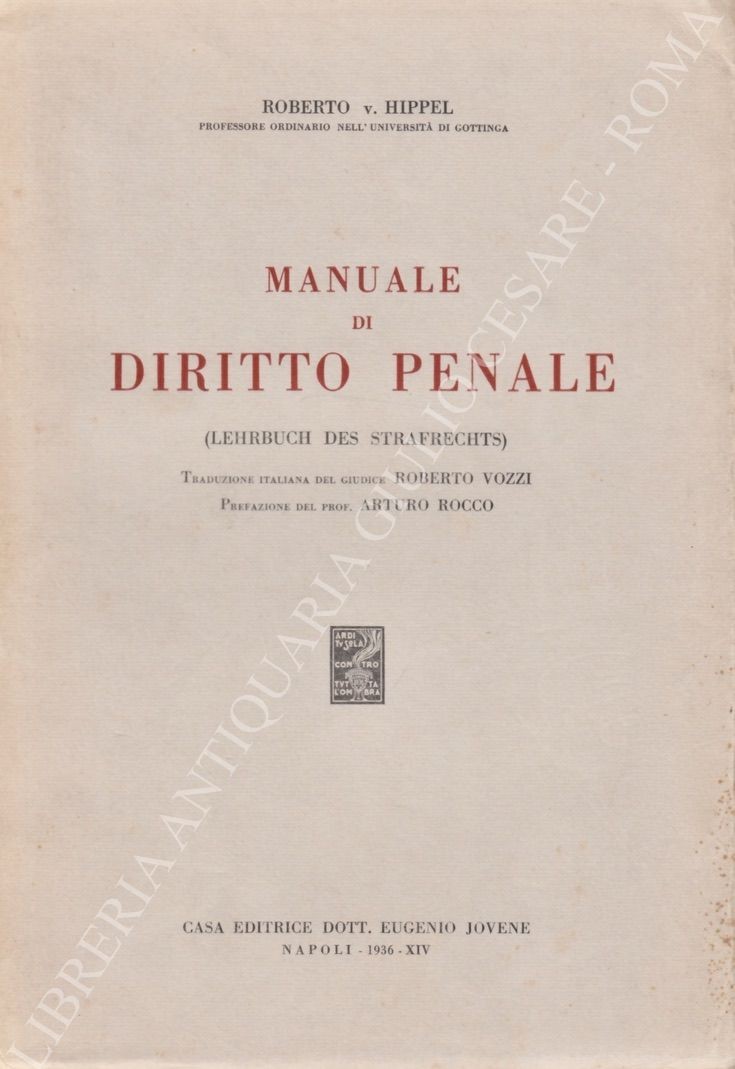 Manuale di diritto penale