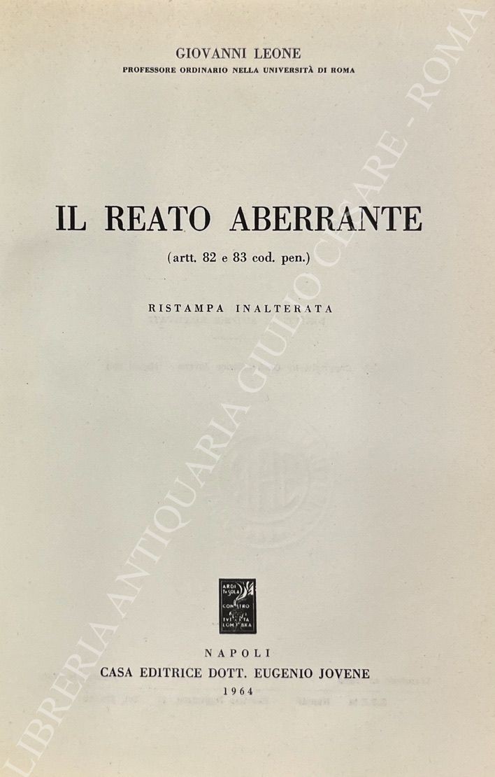 Il reato aberrante