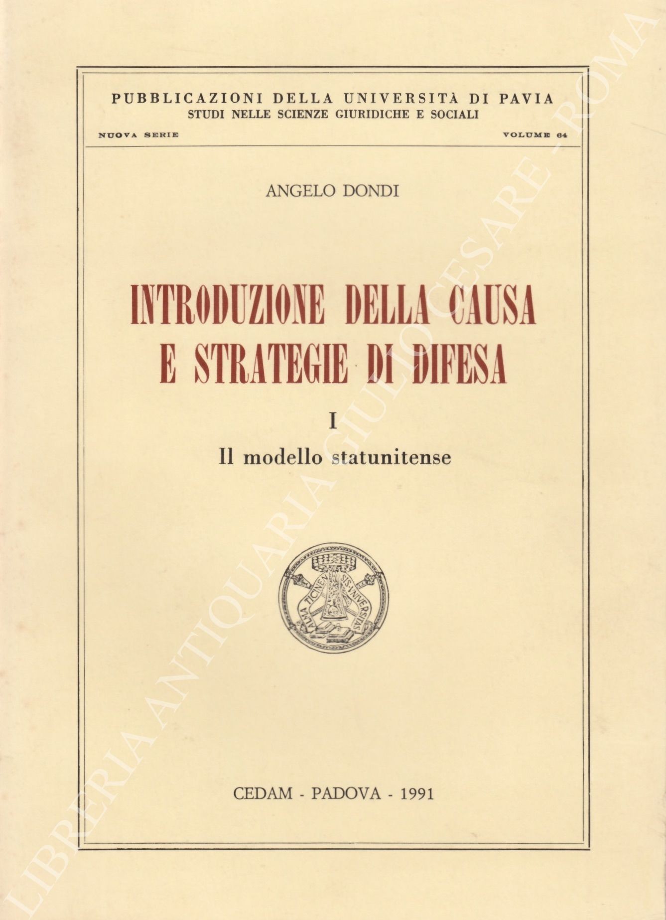 Introduzione della causa e strategia di difesa