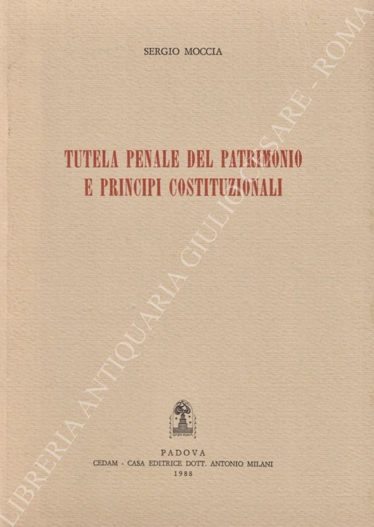 La tutela penale del patrimonio e principi costituzionali